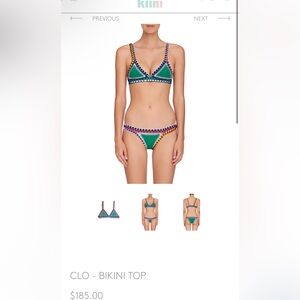 Teal Kiini Top and Bottom
